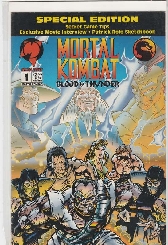 Mortal Kombat Blood & Thunder (3 Books)