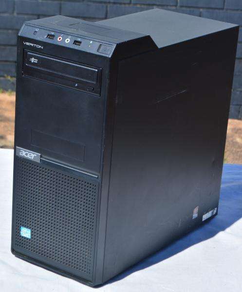 acer q67h2, desktop  pc, Intel pentium cpu g620 , 4gb ram, 500gb hd, vga, dvd, win 11 pro, etc