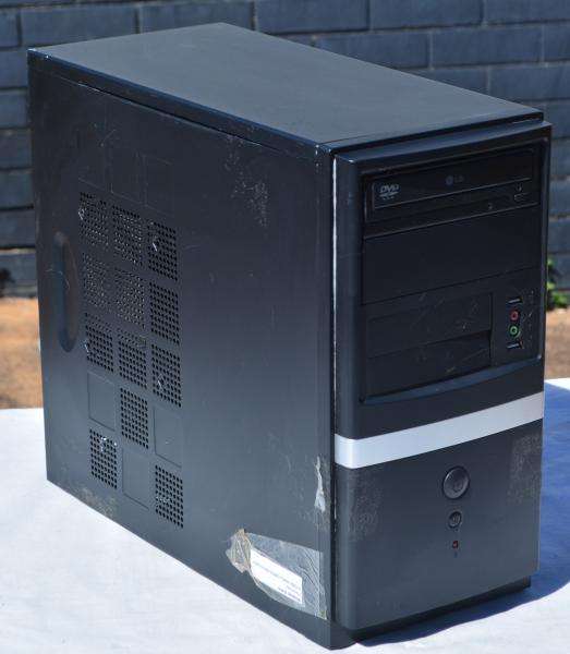 intel desktop  pc, Intel core 2duo cpu e6420 , 2gb ram, 250gb hd, vga, dvd, win 10 pro, etc