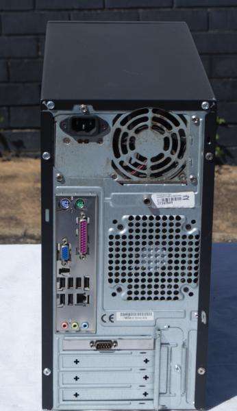 intel desktop  pc, Intel core 2duo cpu e6420 , 2gb ram, 250gb hd, vga, dvd, win 10 pro, etc