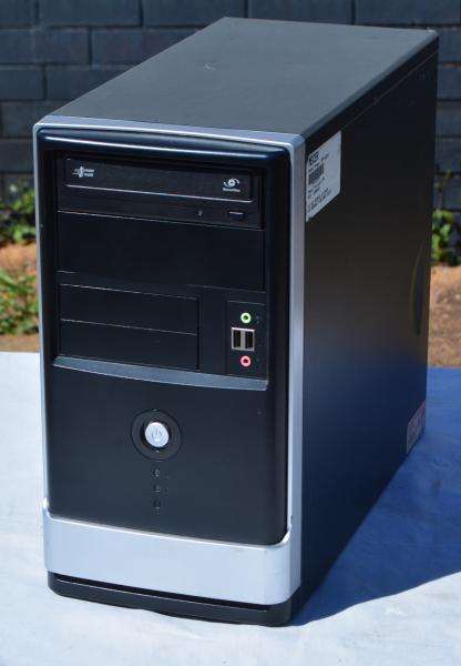 desktop  pc, Intel pentium duo cpu e2160 , 1gb ram, 500gb hd, vga, dvd, win 10 pro, etc