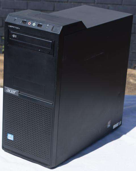 desktop  pc, Intel core i3, 4gb ram, 500gb hd, vga, dvd, win 10 pro, etc