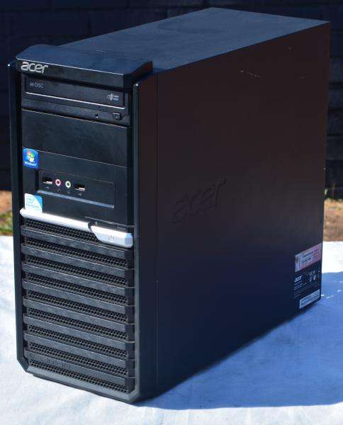 acer q67h2, desktop  pc, Intel pentium cpu g620 , 4gb ram, 500gb hd, vga, dvd, win 11 pro, etc