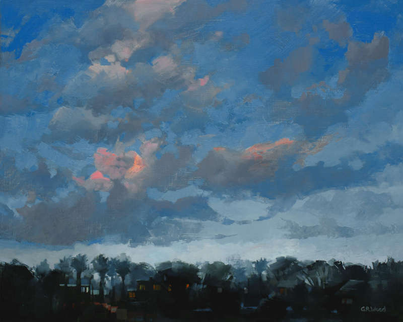 `Magenta and Tangerine Clouds`