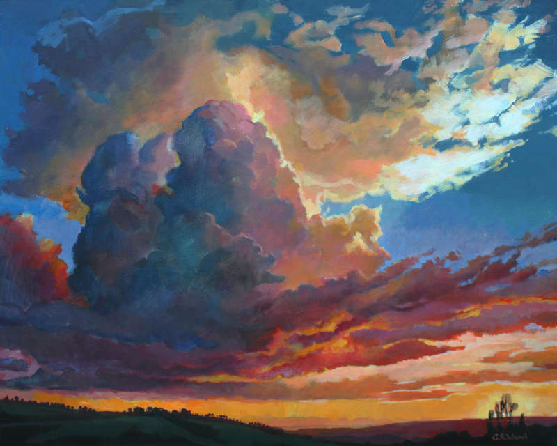 `Sunset Cloudburst`
