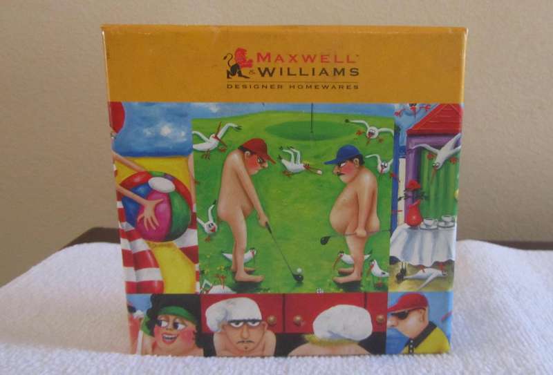Maxwell Williams Bundle - Mug, Coasters and Mezze Fork Set