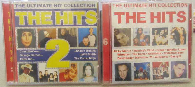 The Ultimate Hits Collection CD's - no's 2 & 6