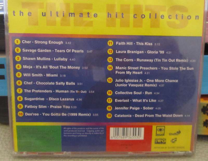 The Ultimate Hits Collection CD's - no's 2 & 6
