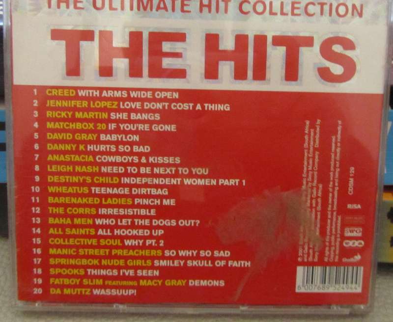 The Ultimate Hits Collection CD's - no's 2 & 6