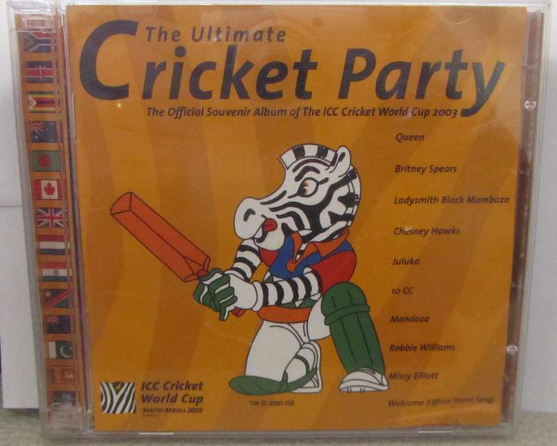 3 x Cricket Inspired CD's - The Ultimate Cricket Party, The Bowled and the Beautiful and more