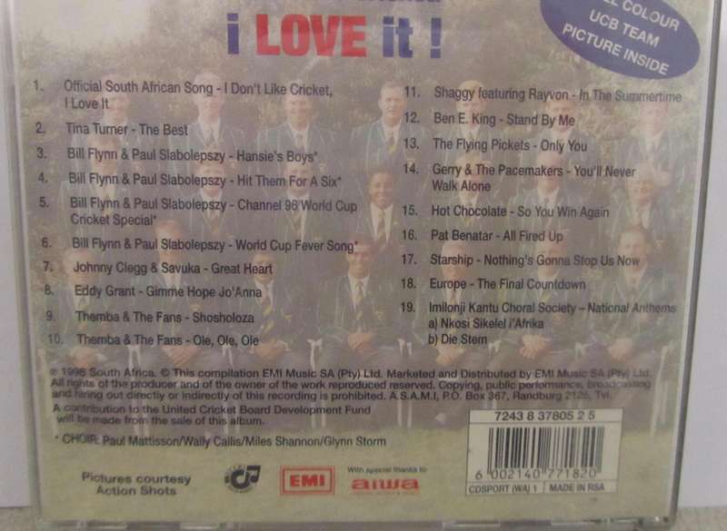 3 x Cricket Inspired CD's - The Ultimate Cricket Party, The Bowled and the Beautiful and more
