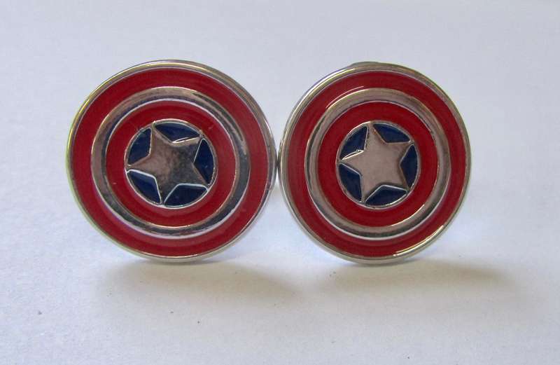 Captain America Cufflinks