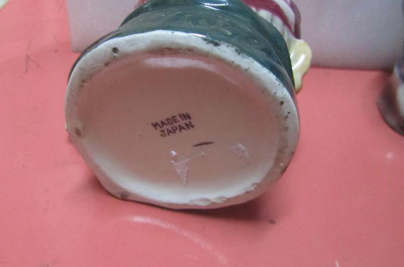 3 x Vintage Toby-style Jugs : Pirates