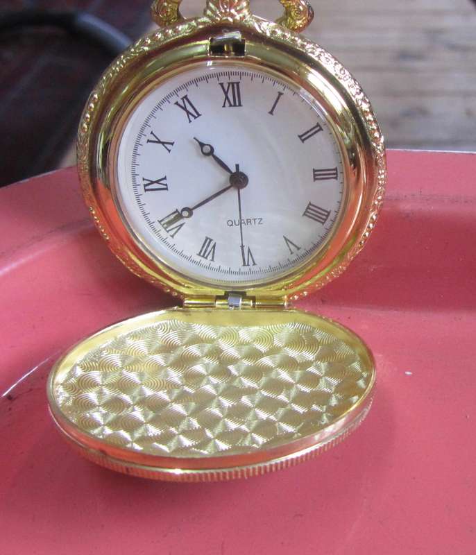 3 x Quartz Pocket Watches - untested : One Price for All
