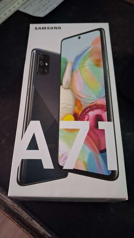 Samsung Galaxy A71 Prism Crush Black