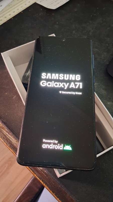 Samsung Galaxy A71 Prism Crush Black
