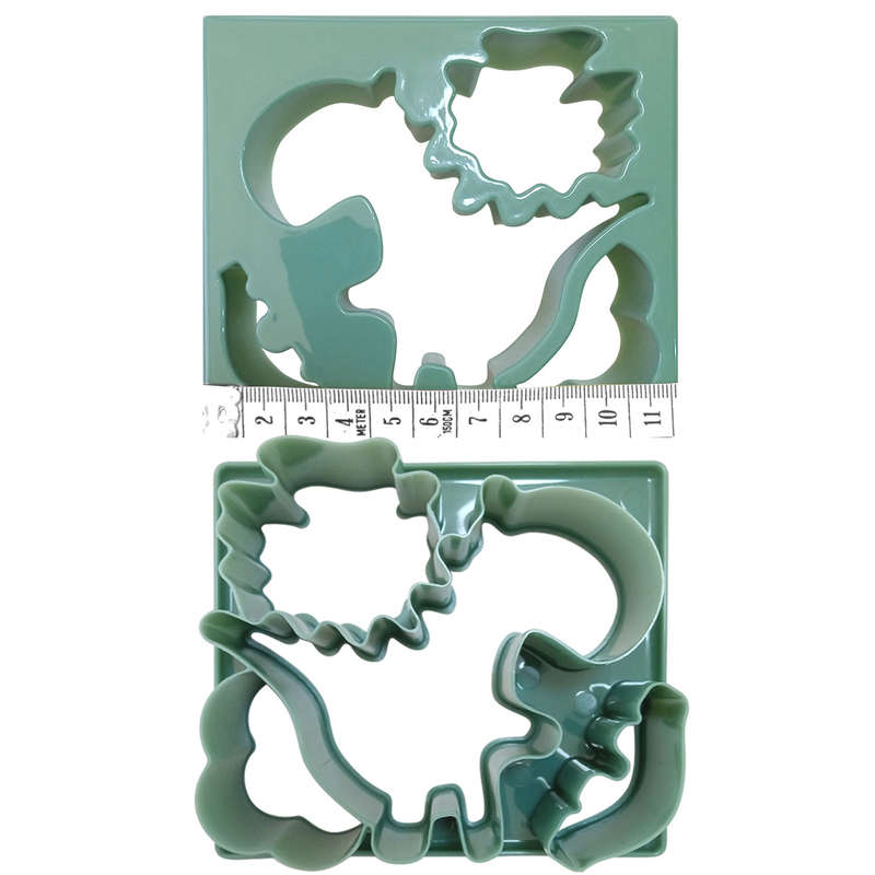 17Pcs 7-Compartment Dinosaur Bento Lunchbox Set