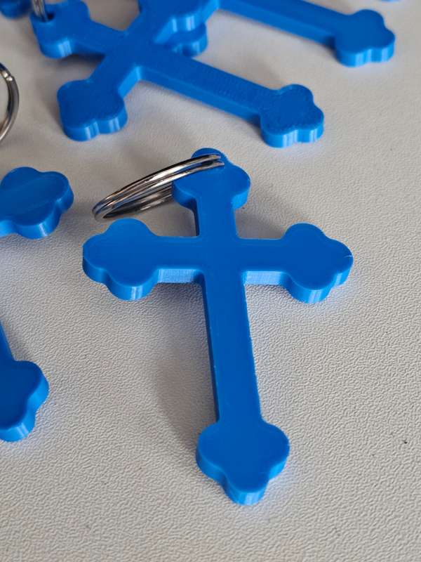 2 Cross key rings