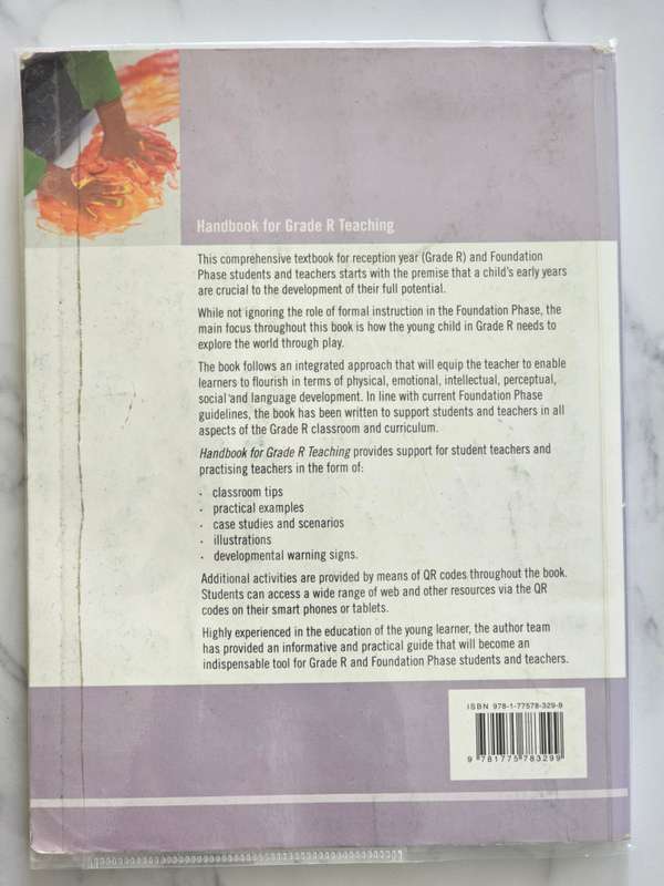 Handbook in Grade R Teaching Edited by R Davin