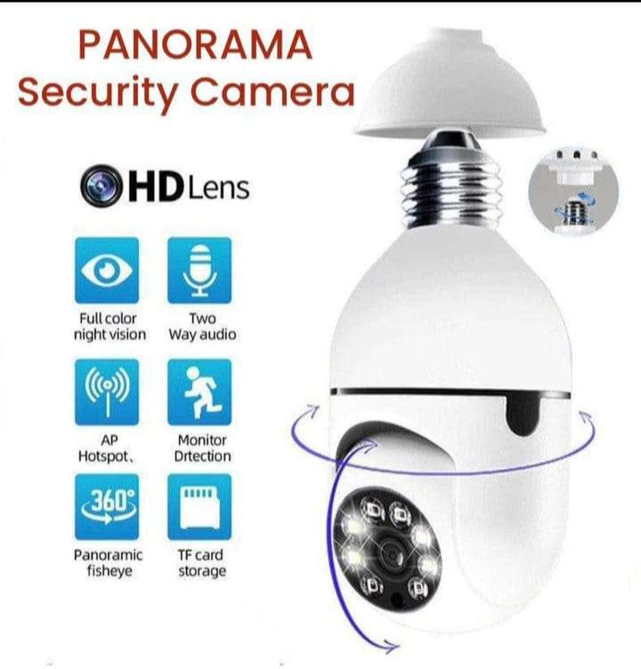 Wifi Bulb Camera 360 degrees