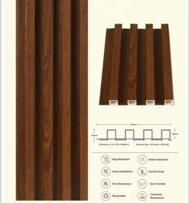 Wpc Wall Panel Cladding (Box of 10 Panels)