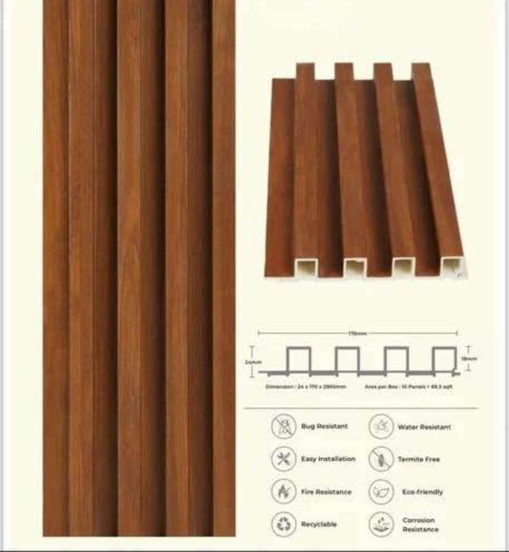 Wpc Wall Panel Cladding (Box of 10 Panels)