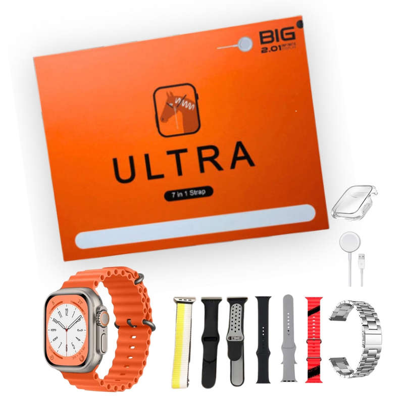 Smart Watch 7 in 1 Straps (Christmas Special)