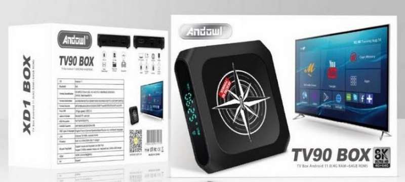 8k Tv Box 4gb Ram 64gb Rom