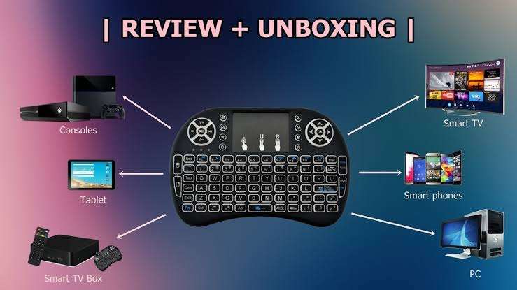 Wireless Mini Backlit Keyboard