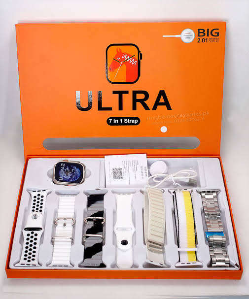 Smart Watch 7 in 1 Straps (Christmas Special)