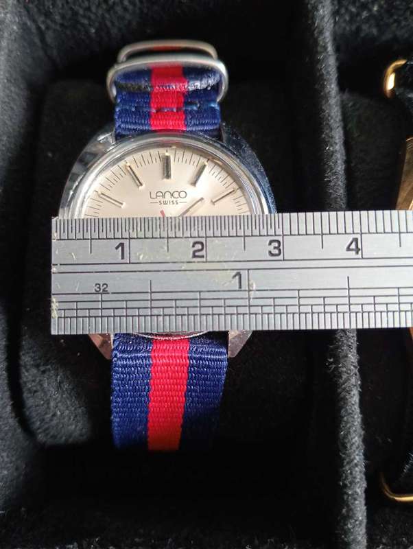 Manual wind Lanco watch