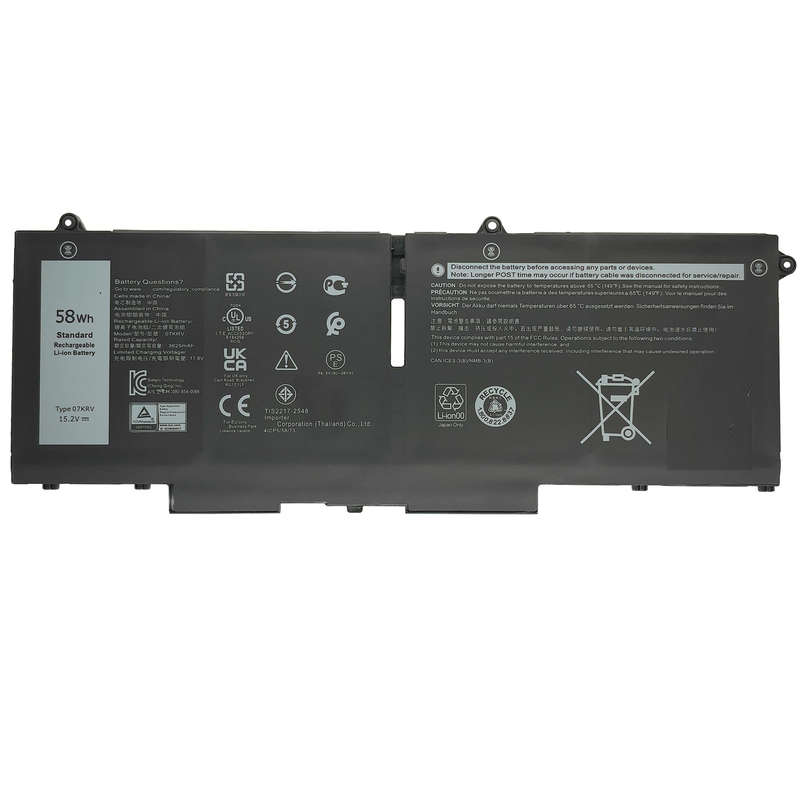 Battery for Latitude 14 7430, 15 7530, Latitude 5330 7330 series (07KRV)