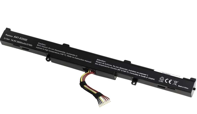 Battery for Asus X550E, X550Z, K550E - A41-X550E