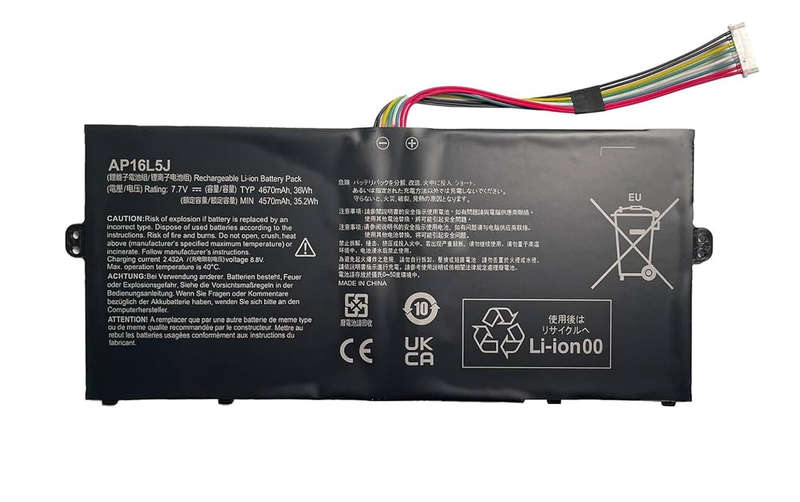 Battery for Acer Swift 5 SF514-52T, SF514-52TP-84C9, SF514-53T (AP16L5J)