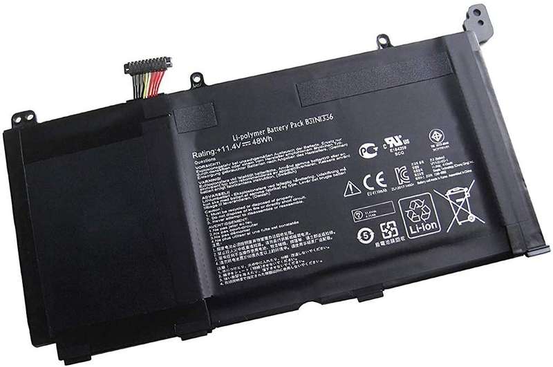 Battery for Asus Vivobook S551, S551L, S551LA, V551L, K551L - B31N1336
