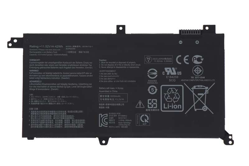 Battery for Asus VivoBook S14-S430, X571GT-1B, Series (B31N1732)