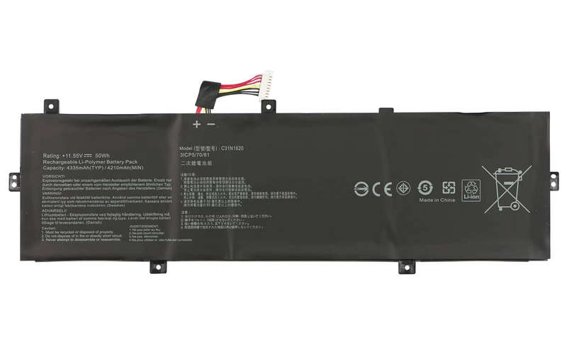 Battery for Asus Zenbook UX430 (Type 1) Series - C31N1620