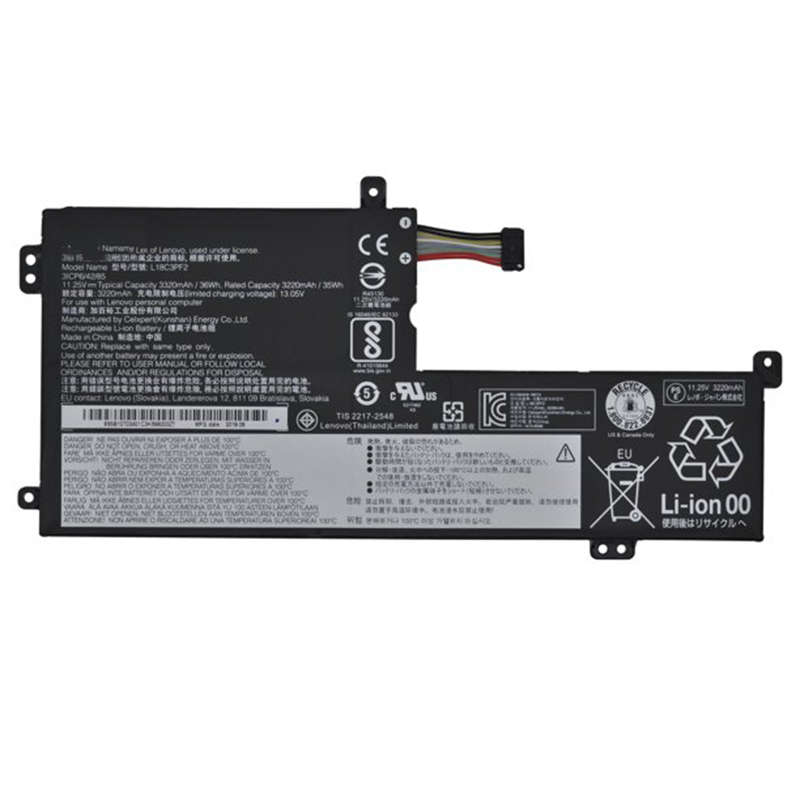 Battery for Lenovo IdeaPad L340-17API, L340-17IRH, L340-17IWL (L18C3PF2)