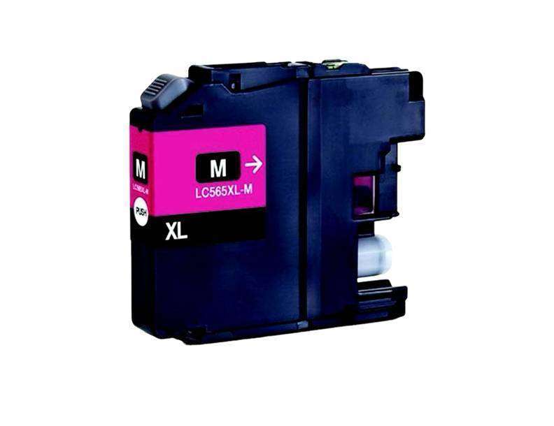 Brother LC565 XL Magenta Inkjet Cartridge - Comaptible