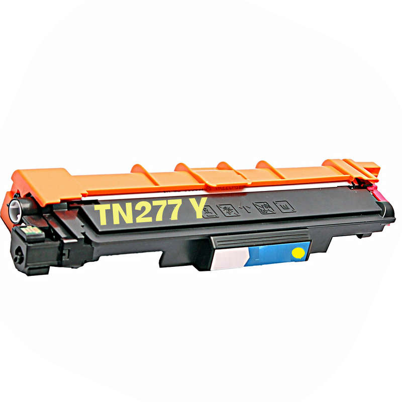 Brother TN-277 / TN277 / 277 Yellow  Toner Cartridge - Compatible