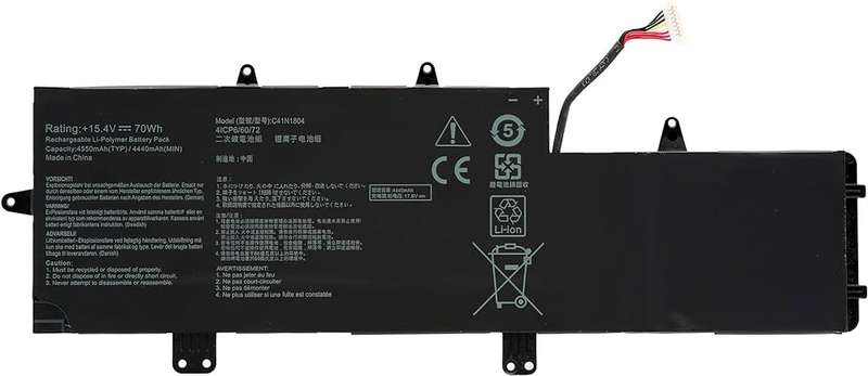 Battery for Asus ZenBook Pro 14 UX480 Series - C41N1804
