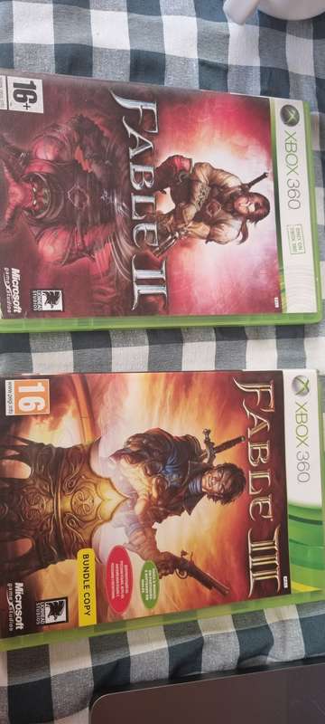 Fable 2 and 3 Xbox 360 Both Games!!