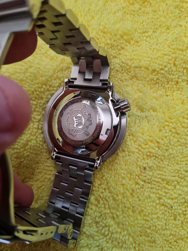 Steeldive automatic dive watch working