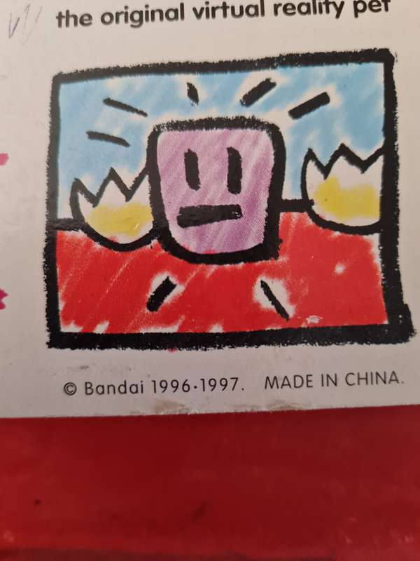 Original tamagotchi from 1996
