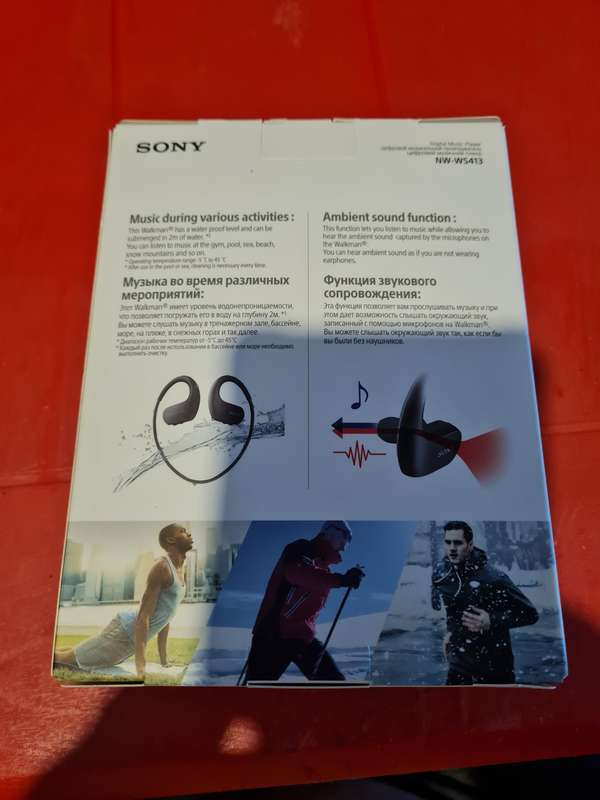 Sony sports Walkman nw-ws413 working