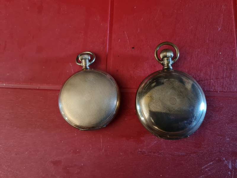 Lot of Elgin pocket watches not working