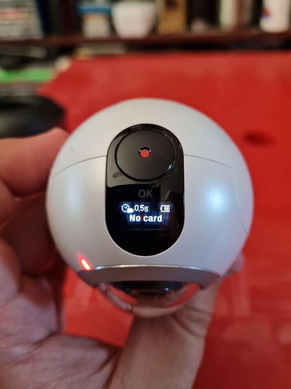 Samsung gear 360 action camera