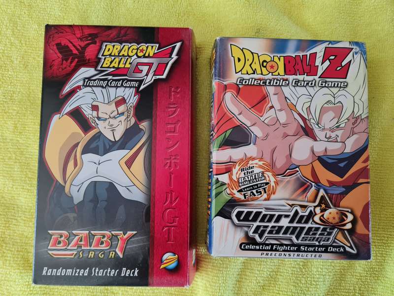 Two dragon ball z starter decks