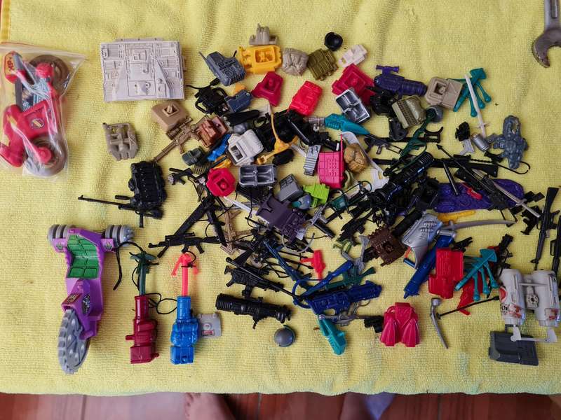 Lot of gijoe accessories