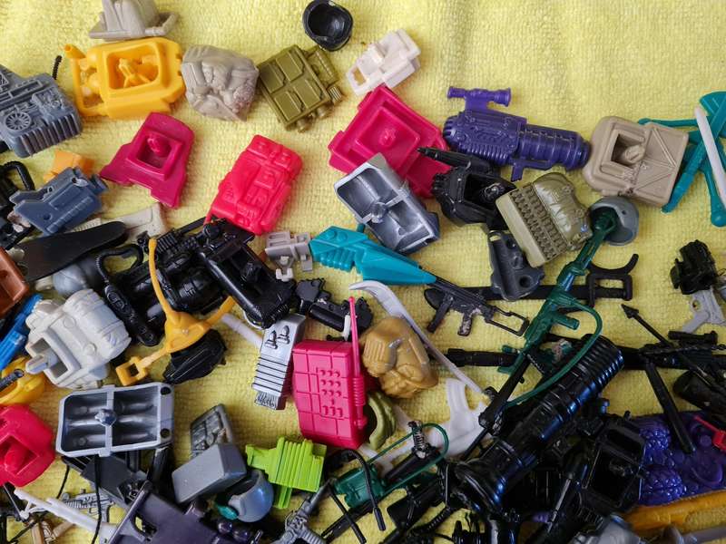 Lot of gijoe accessories